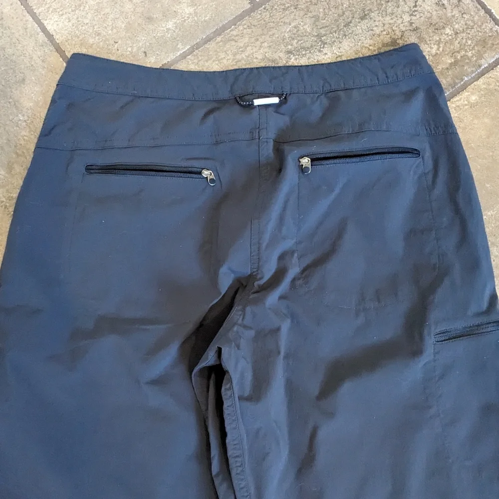 LL Bean Gorpcore Comfort Trail Pants Size 10 Dark Grey/Soft Black - Picture 7 of 14